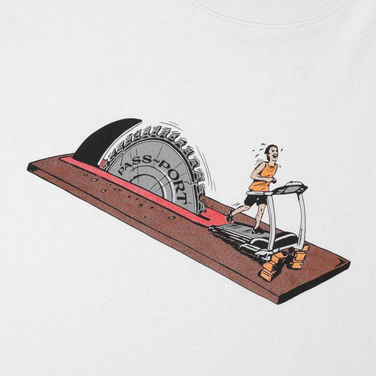 PassPort Keep Running T-Shirt White