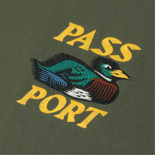 PassPort Fast Duck T-Shirt Olive