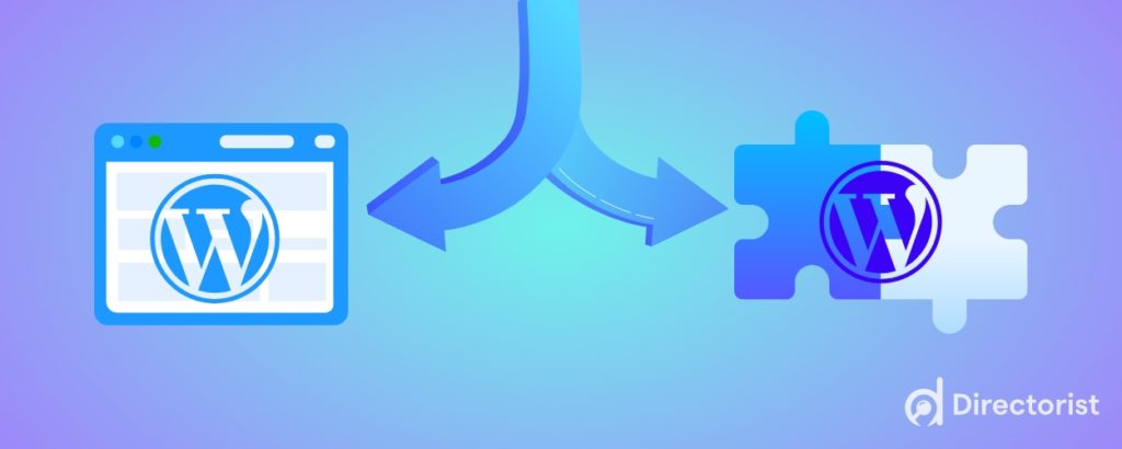 WordPress directory theme Vs WordPress directory plugin