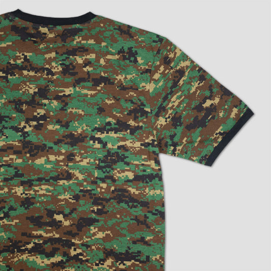 Baglady Bagarchy Digi Camo Ringer T-Shirt
