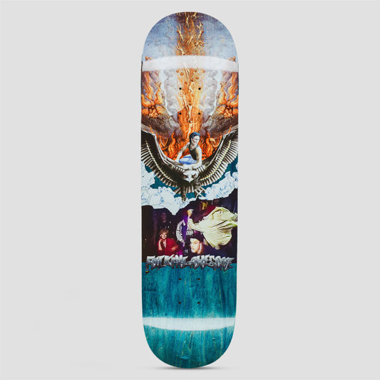 Fucking Awesome 8.5 Berle Kick In Face Skateboard Deck Multi
