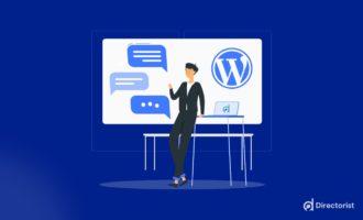 live chat in WordPress directory website