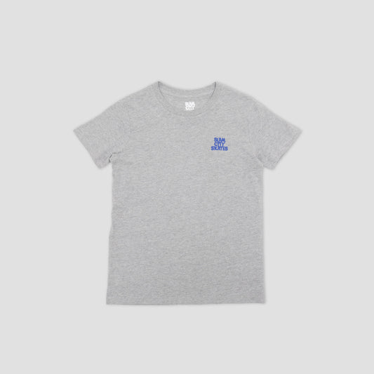 Slam City Classic Scale Logo Youth T-Shirt Heather