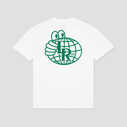 Last Resort AB Atlas Monogram T-Shirt White / Kelly Green