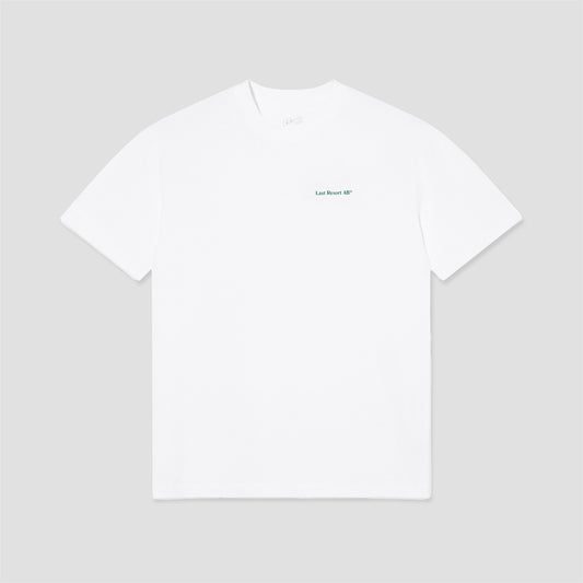 Last Resort AB Atlas Monogram T-Shirt White / Kelly Green