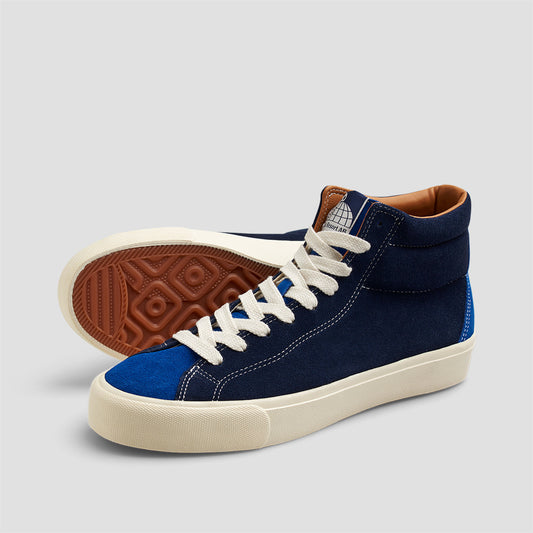 Last Resort AB VM003 Suede Hi Skateboard Shoes Duo Blue