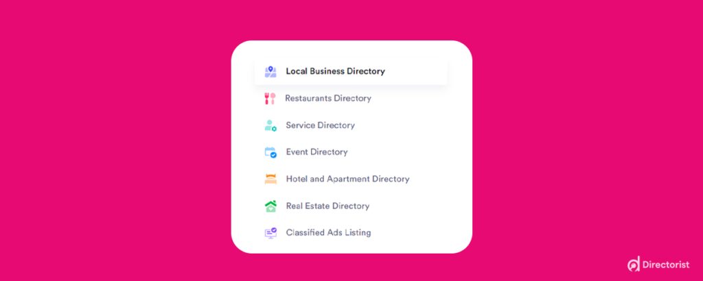 Directory listings for business- Different types of directories