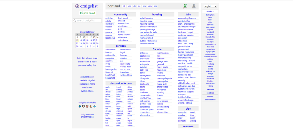 Best Europe Classified Websites