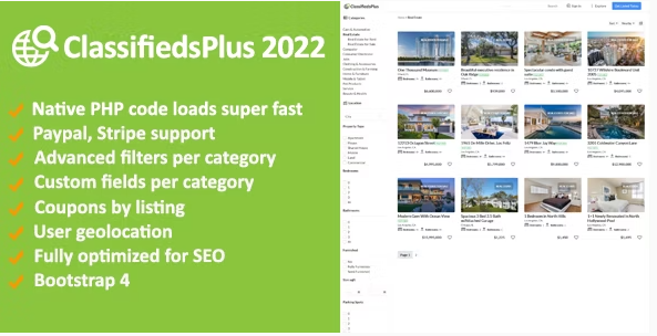 Best Classified PHP Scripts- Classified Plus