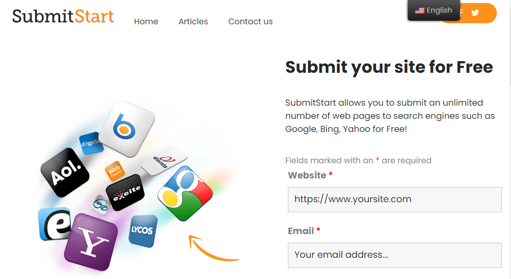 Search Engine Submission Sites